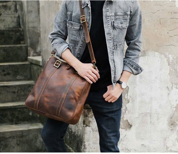 TÚI TOTE DA BÒ CAO CẤP 1003 - Ảnh 9