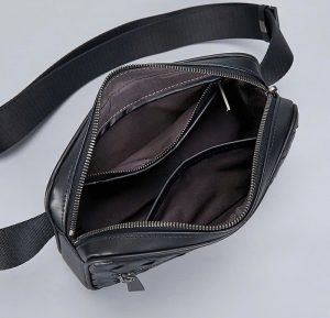 TÚI ĐEO CHÉO KIÊM CẦM TAY DA BÒ CAO CẤP 6687