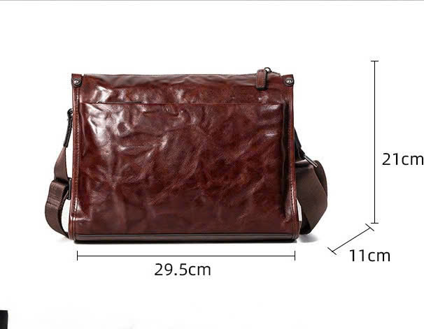 TÚI ĐEO CHÉO DA BÒ CAO CẤP 7768-1 - Ảnh 6