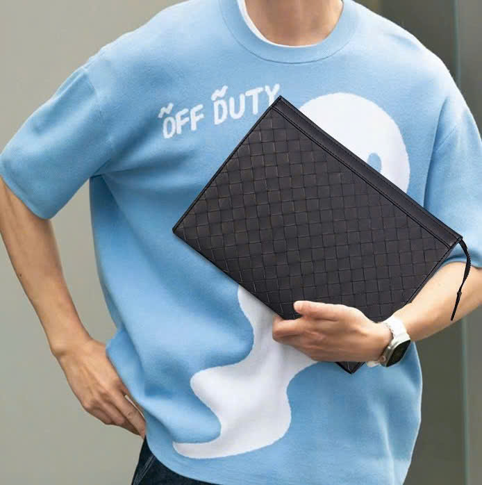 CLUTCH CẦM TAY DA BÒ CAO CẤP 3821-2 - Ảnh 8