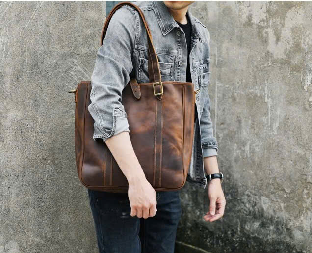 TÚI TOTE DA BÒ CAO CẤP 1003 - Ảnh 11