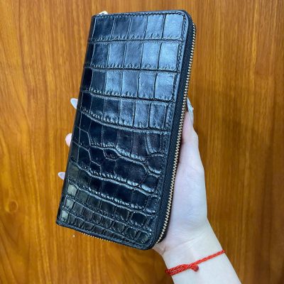 VÍ DÀI CẦM TAY NAM DA CÁ SẤU VDCS99