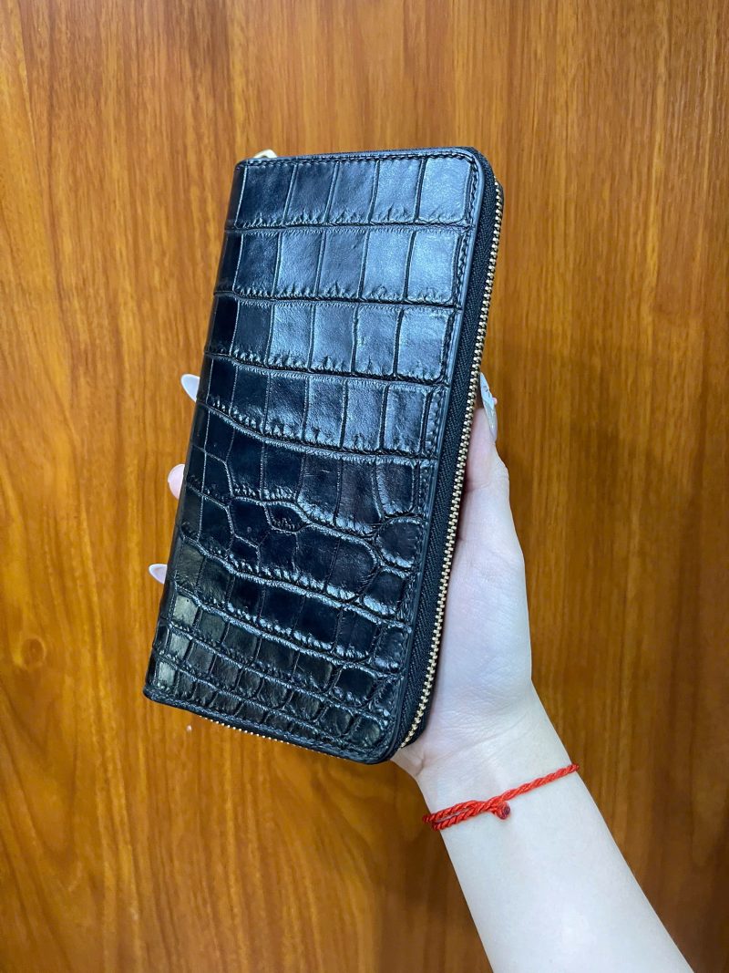 VÍ DÀI CẦM TAY NAM DA CÁ SẤU VDCS99