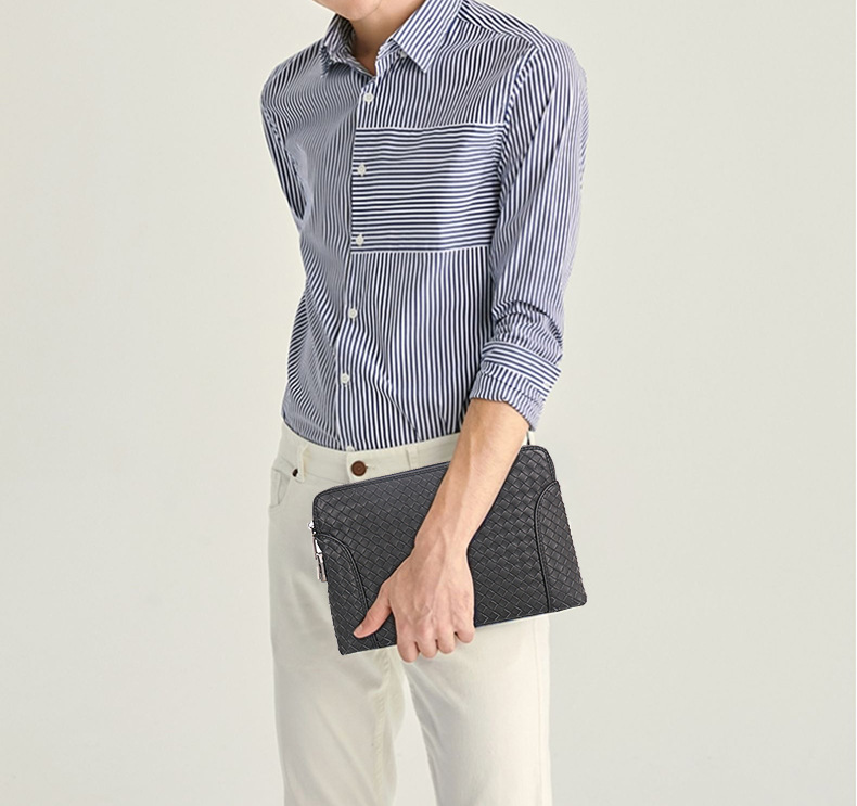 CLUTCH CẦM TAY DA BÒ CAO CẤP 3331 - Ảnh 6