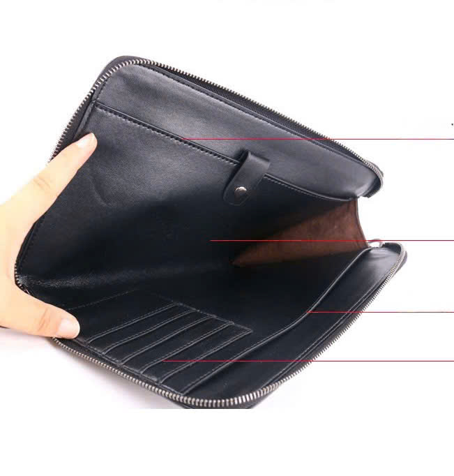 CLUTCH CẦM TAY DA BÒ CAO CẤP 8828-11