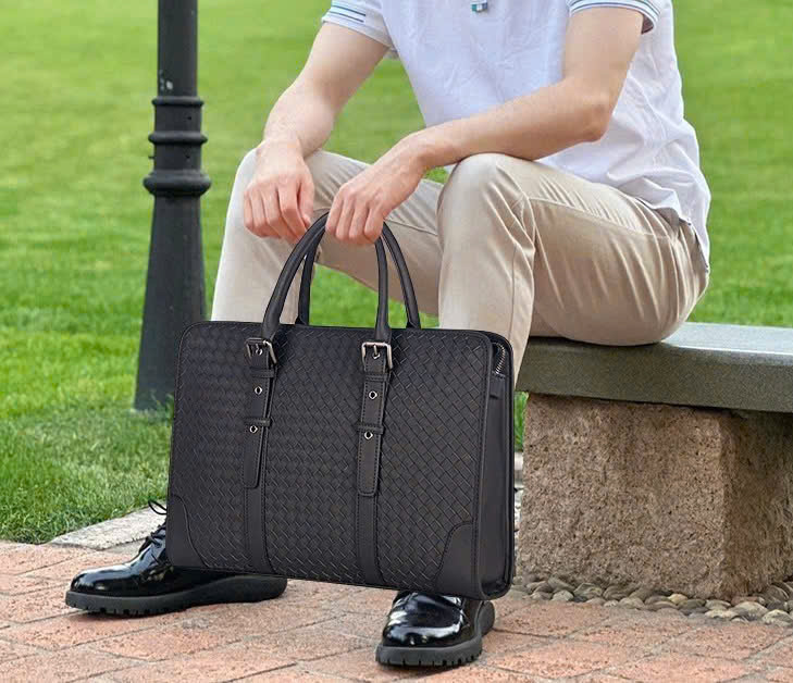 TÚI CÔNG SỞ DA BÒ CAO CẤP CS128 - Ảnh 3