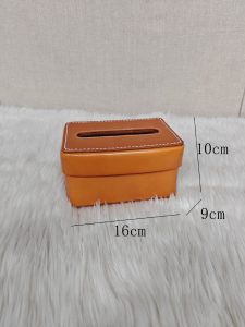 HỘP ĐỰNG GIẤY DA BÒ CAO CẤP 01981