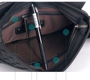 TÚI ĐEO CHÉO DA BÒ CAO CẤP 6633-1