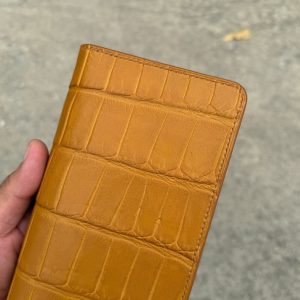 VÍ DÀI CẦM TAY DA CÁ SẤU ALIGATO CT45