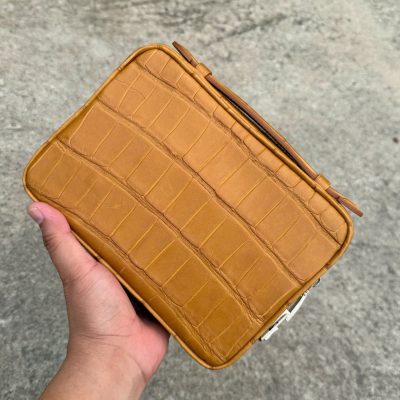 CLUTCH CẦM TAY DA CÁ SẤU ALIGATO CL75