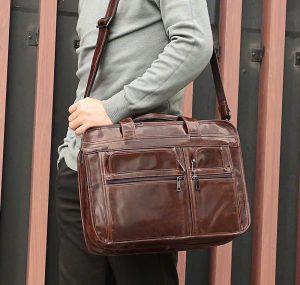 TÚI CÔNG SỞ DA BÒ 7093C