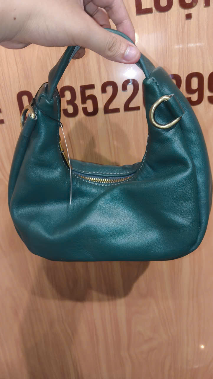 TÚI XÁCH NỮ DA BÒ KẸP NÁCH NAM DA SÀI GÒN TN13