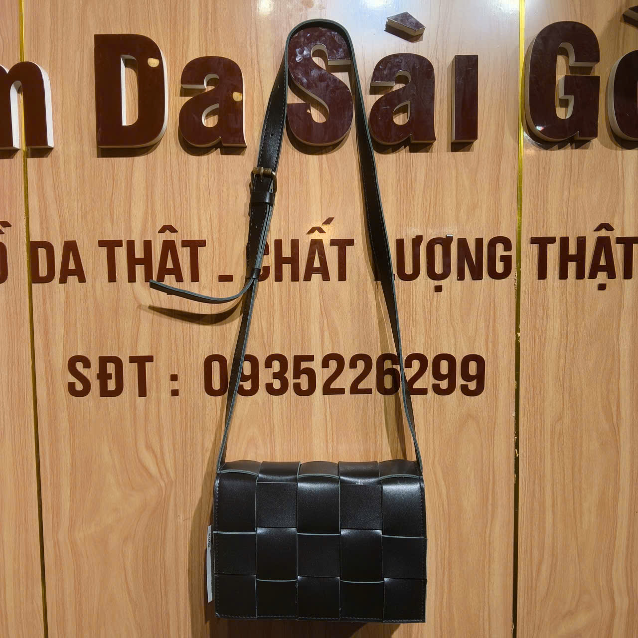 TÚI XÁCH NỮ DA BÒ ĐEO CHÉO NAM DA SÀI GÒN TN69 - Ảnh 6
